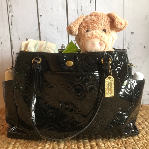 Coach Handbags - COACH PEYTON ARTEMBOSSED PATENT MULTIFUNCTION TOTE